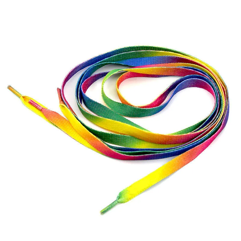 Skosnören – Regnbåge – Platta [110 cm]