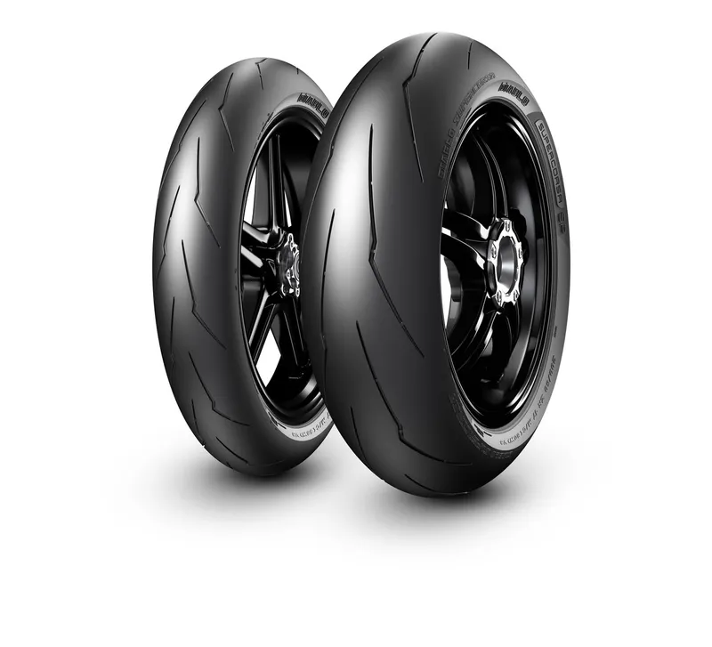 Pirelli Diablo Supercorsa V3 ( 110/70 ZR17 TL 54W M/C, Gummiblandning SC1, Framhjul )