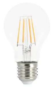Ljuskälla LED Filament E27 Klar normal 7W sensor