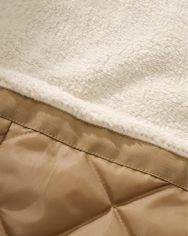 Brandit Marsh Lake Teddyparka för herr Beige (#7747)