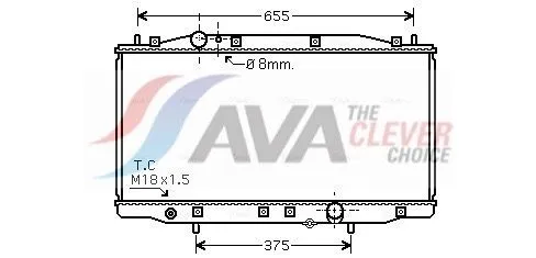 Ava Cooling Systems HD2218 Kylare