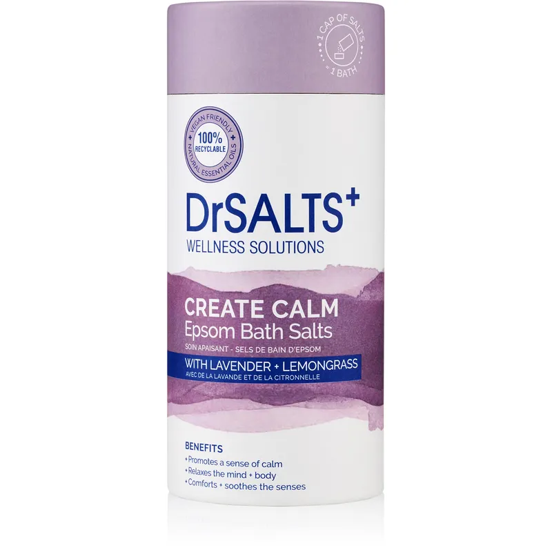 DrSALTS+ Create Calm Epsom Bath Salts 750 g