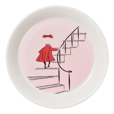 Arabia - Mumin / Moomin - 6 st Tallrikar - Ninni puder Design Tove Jansson