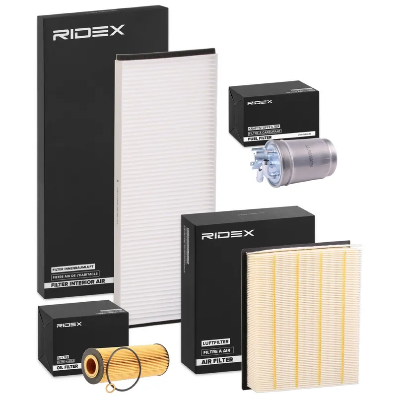 Filtersats RIDEX 4055F27923