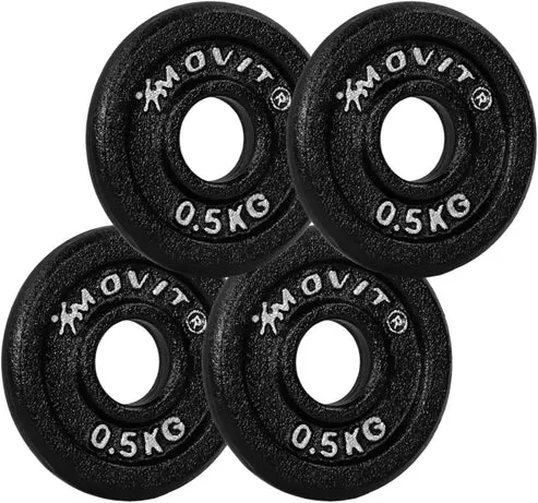 Viktskivor Movit Gjutjärn 2-40kg – 2kg(4×0.5kg)
