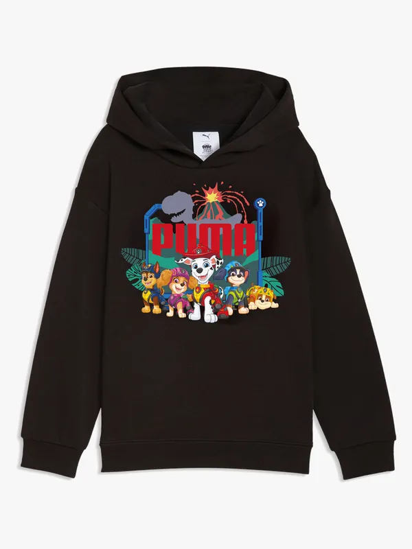 PUMA x PAW PATROL Graphic Hoodie Kids, Sweatshirts, Black, 3-4Y
