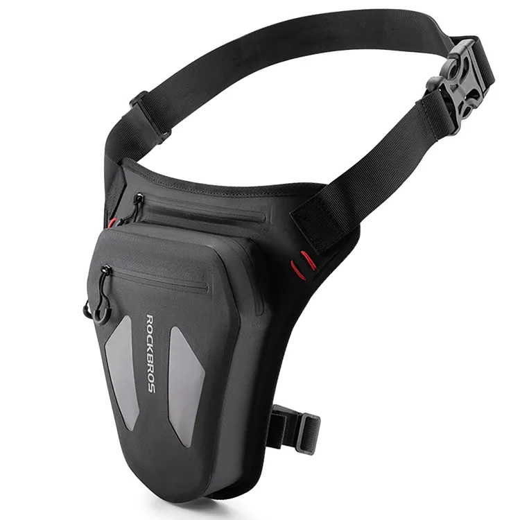 Rockbros Motorcycle Bag for Leg Thigh Waist Shoulder - Black