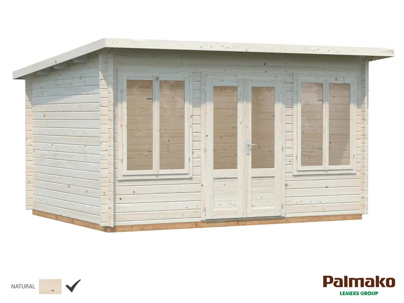 Palmako Lisa Stuga 12 m²/inv. 11,5 m², obehandlad