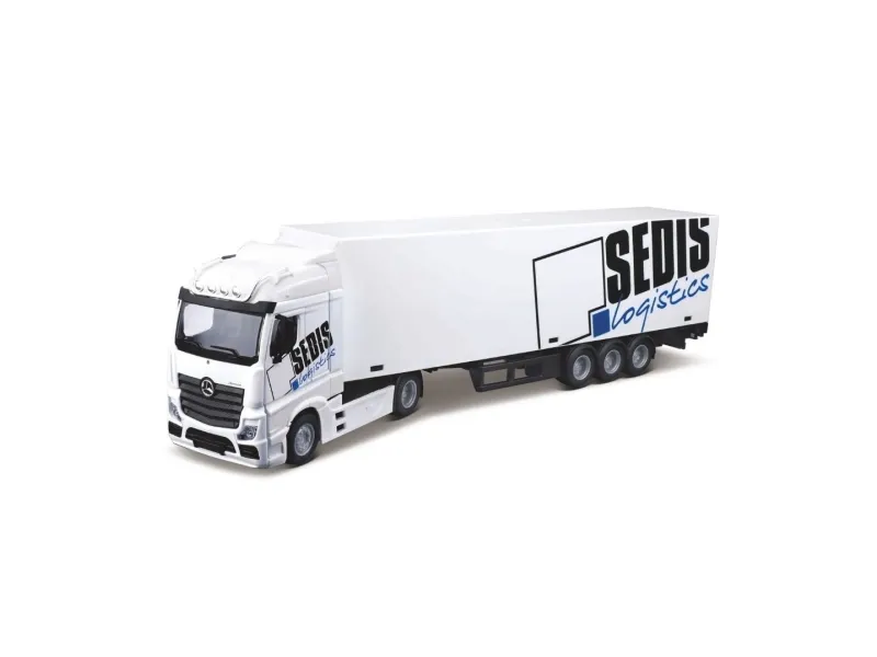BBURAGO Mercedes-Benz 1:43 Lift & Load, Modellastbil / -släp, Förmonterad, 1:43, Mercedes-Benz Lift & Load, Alla, Metall, Plast