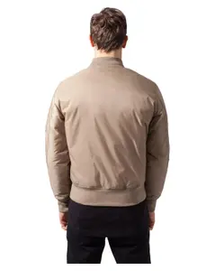 Urban Classics Bomberjakke Beige