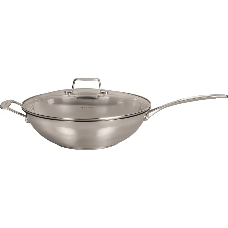 Scanpan Scanpan Impact wokpanna med lock 32 cm