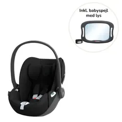 Cybex Cloud G I-size Babyskydd inkl. LED spegel - Magic Black