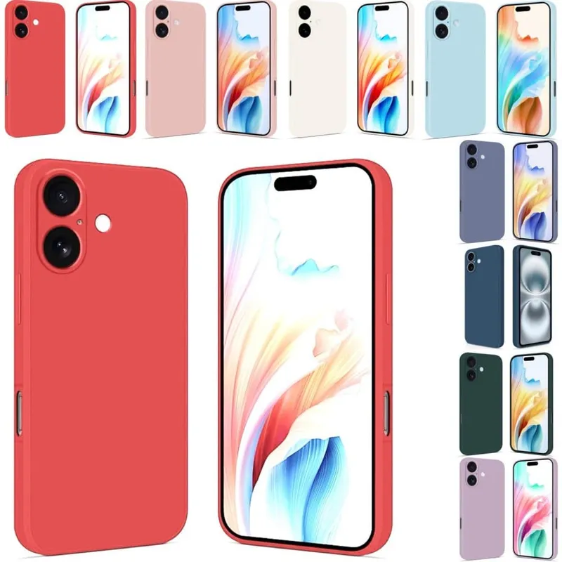 Iphone 16 skal mobilskal silikon / TPU (#2521)