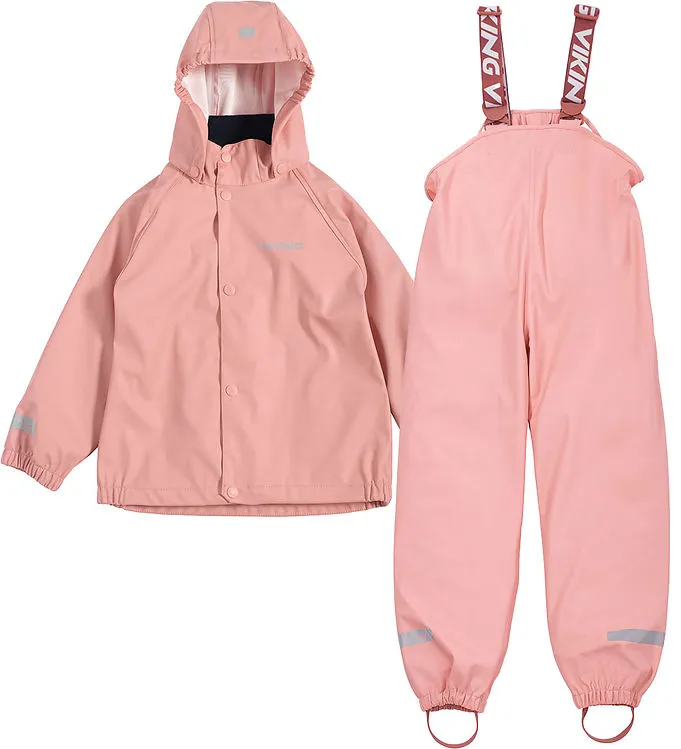 Viking Regnkläder m. Hängslen – Indie – Light Pink (#3772)