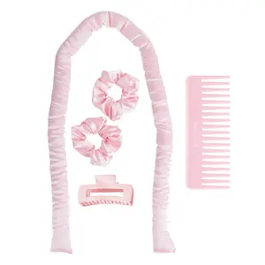 Brushworks Heatless Hair Curling Set