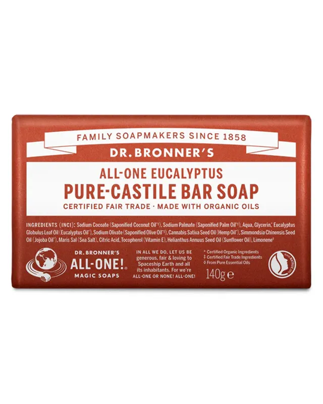 Dr. Bronner's Magic Soaps All-One Hemp Eucalyptus 140 g