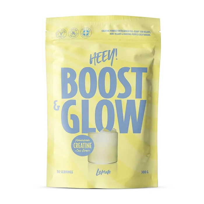 Boost & Glow Creatine + Collagen 300g - Citron