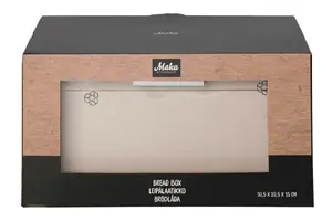 Brödbox 30,5 x 20,5 x 16 cm - Taupe