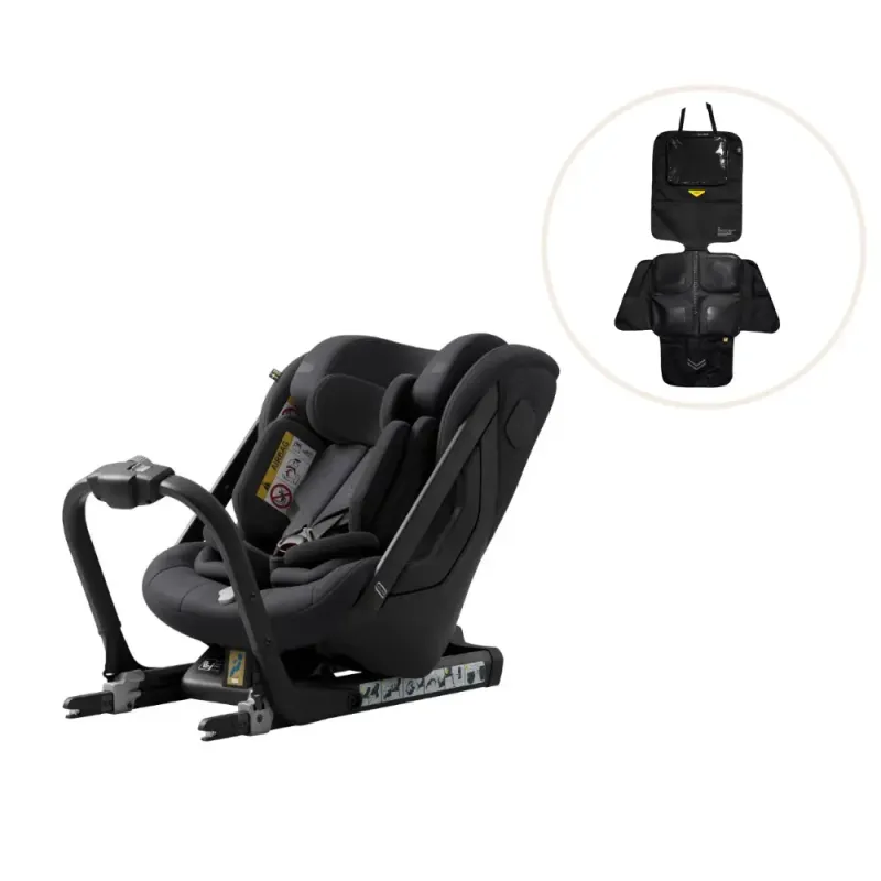 Axkid One+ 3 Bakåtvänd Bilbarnstol, Coastal Storm Black - Bäst i test