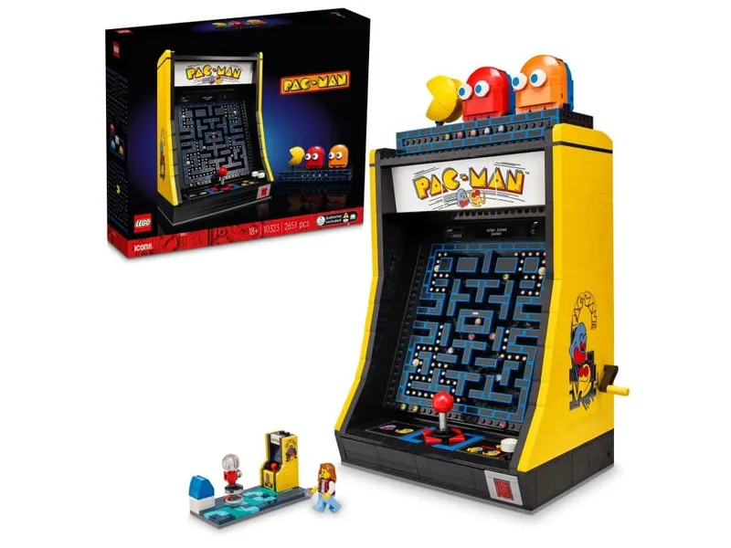 LEGO Icons 10323 PAC-MAN arkadmaskin, 2651 st., 18+