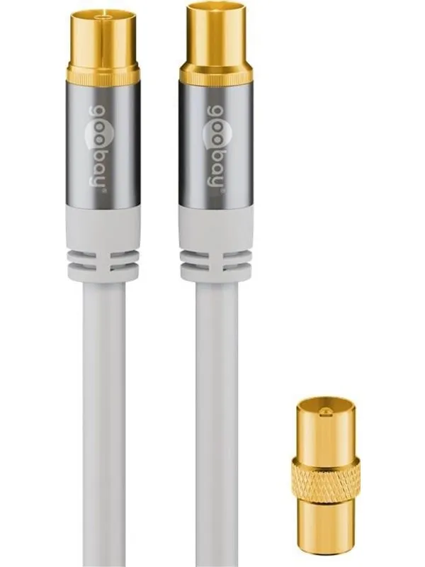 Pro TV antenna cable (135 dB) 4x shielded 10 m (#3256)