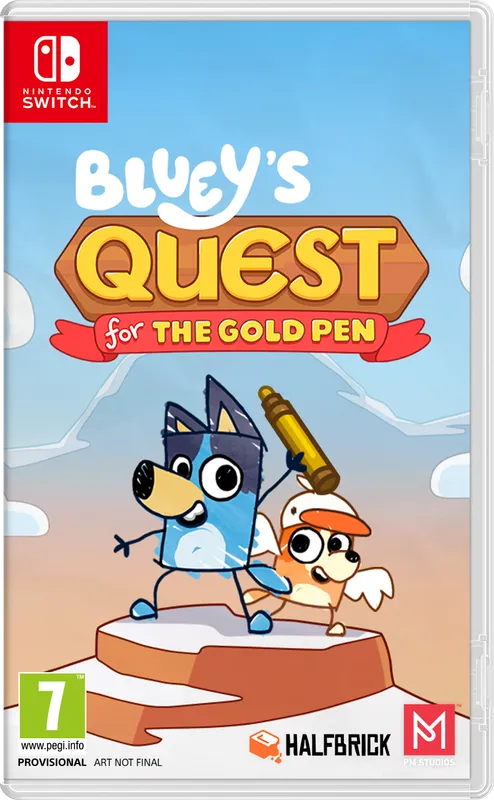 Bluey’s Quest for the Gold Pen – Nintendo Switch – Äventyr