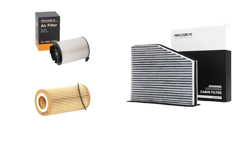 Filtersats RIDEX 4055F19610