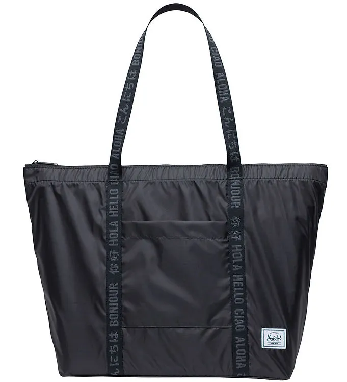 Herschel Shoppingväska - Portland Packable - 23,7 L - Svart