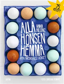 Alla hönsen hemma och färska ägg i köket