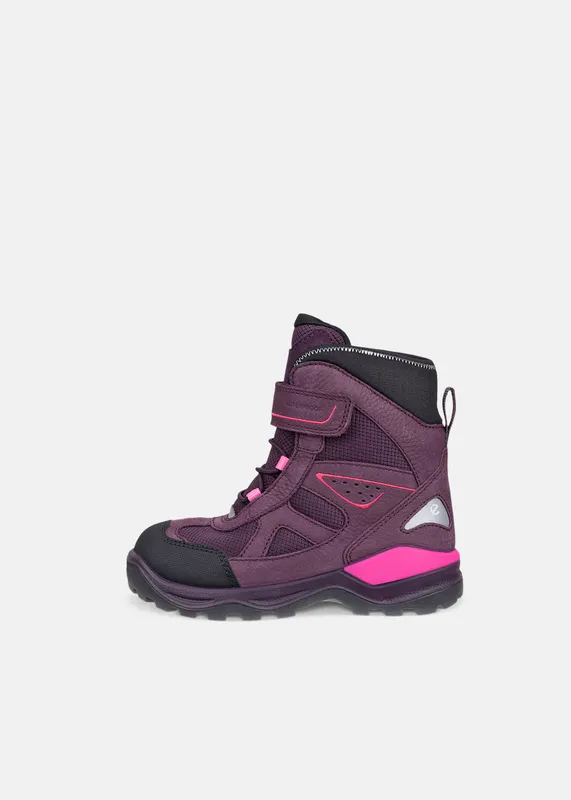 Ecco Vinterkängor - Tex - Snow Mountain - Svart/Mauve (#5984)