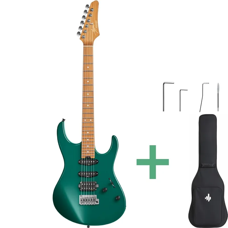 Donner DST-700 elgitarr grön