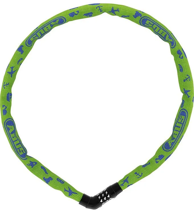 Abus Kedjelås - 4804C Symboler - 75 cm - Lime