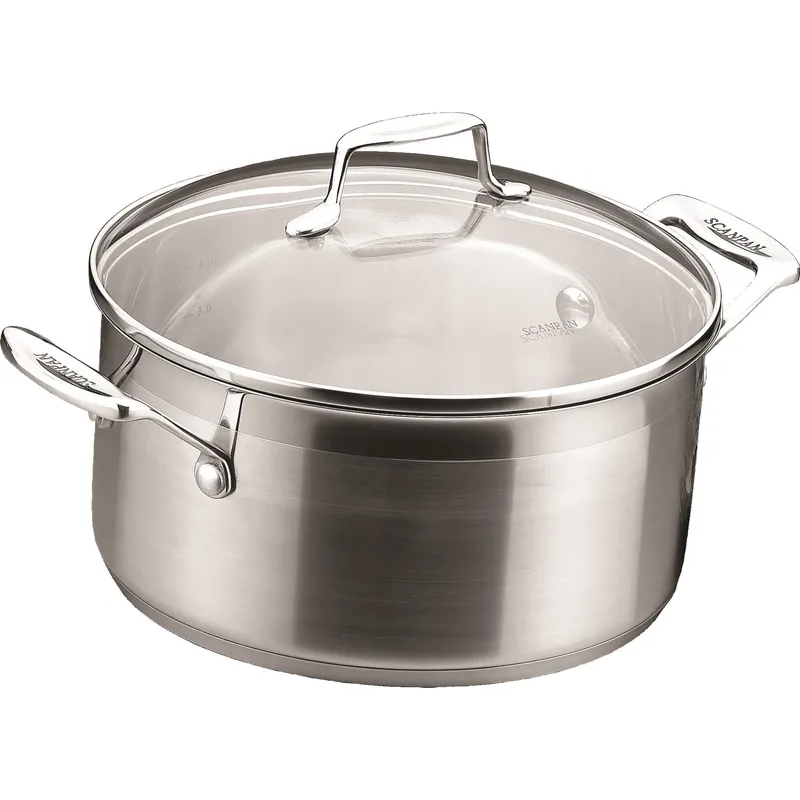 Scanpan Scanpan Impact gryta med lock 4,8 L Rostfritt stål