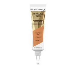 Max Factor Miracle Pure Skin Improving Foundation 82 Deep Bronze