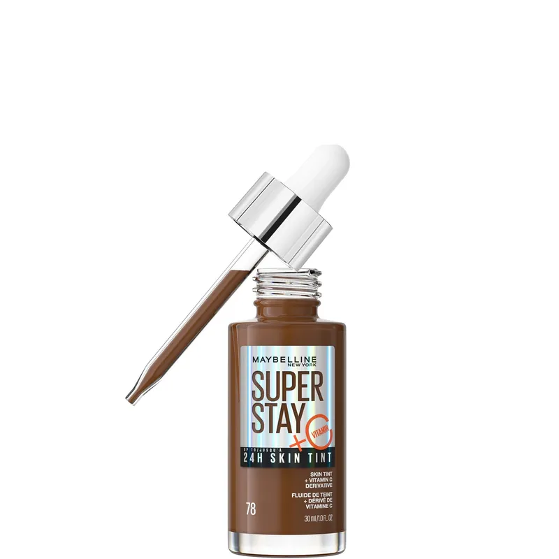 Maybelline Super Stay up to 24H Skin Tint Foundation + Vitamin C 30ml (Various Shades) – 78