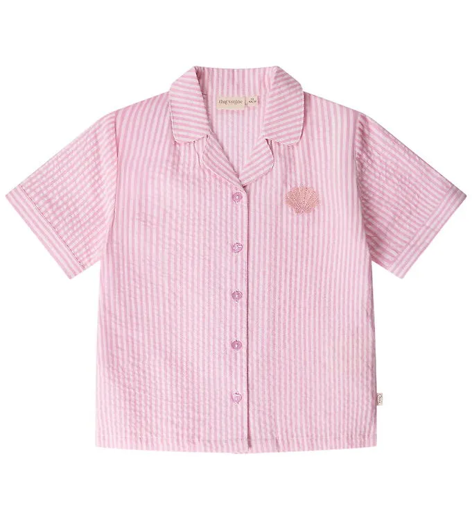 That’s Mine Skjorta – Noos – Ino – Rosa Stripe (#5595)