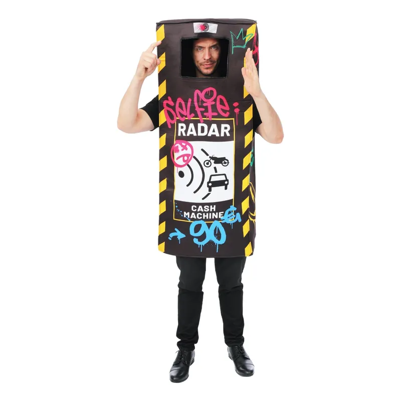 Fartkamera Maskeraddräkt – One size