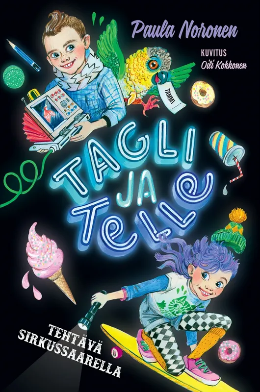 Tagli ja Telle. Tehtävä sirkussaarella, E-bok