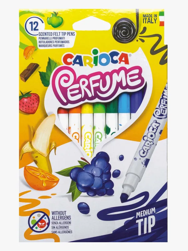 Doftfiberpennor 12-p, Carioca