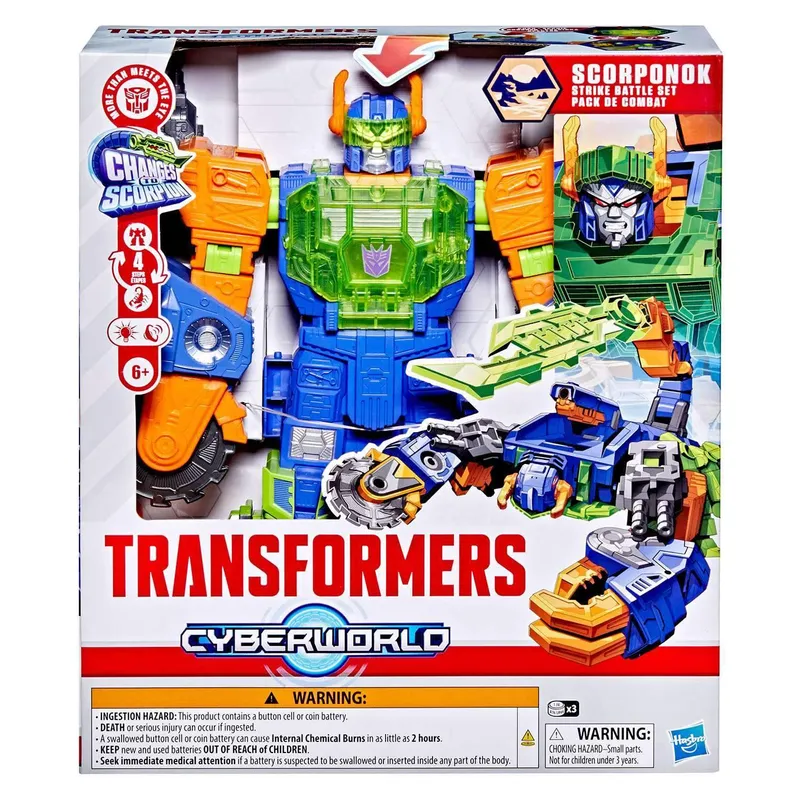 Tra Cyberworld Scorponok Strikeslag