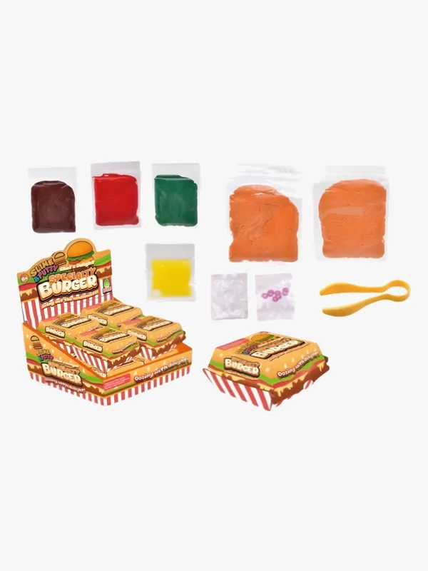 Suntoy Slime och Putty Hamburgare