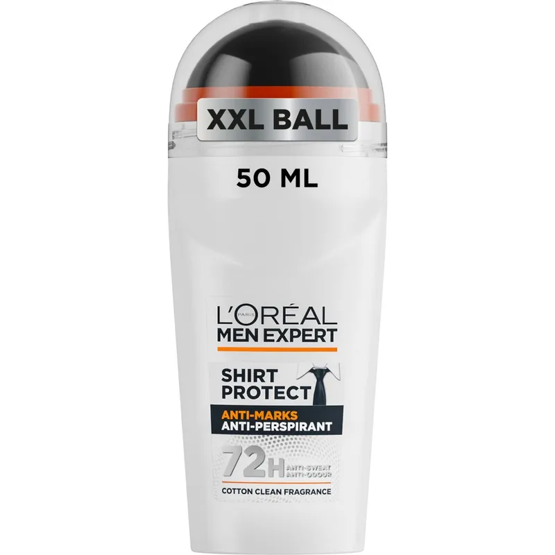 Loreal Paris Men Expert Shirt Protect 72H Anti-Marks Anti-Perspirant Deodorant Roll On 50 ml