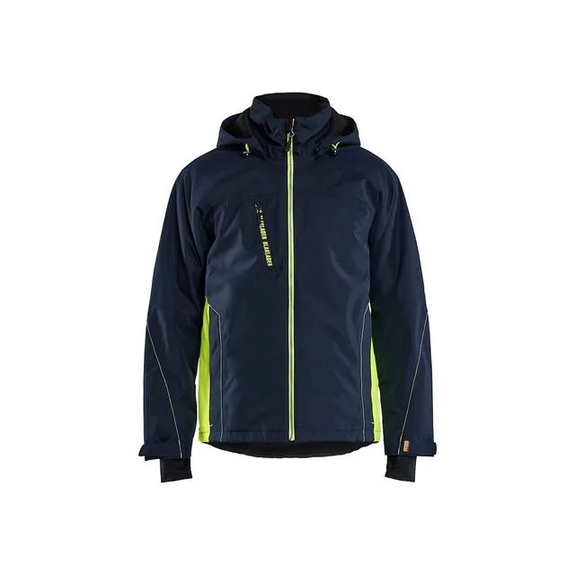 FUNKTIONSJACKA 4890 1977 LÄTTF MARINBLÅ/VARSELGUL L | Beijerbygg Byggmaterial