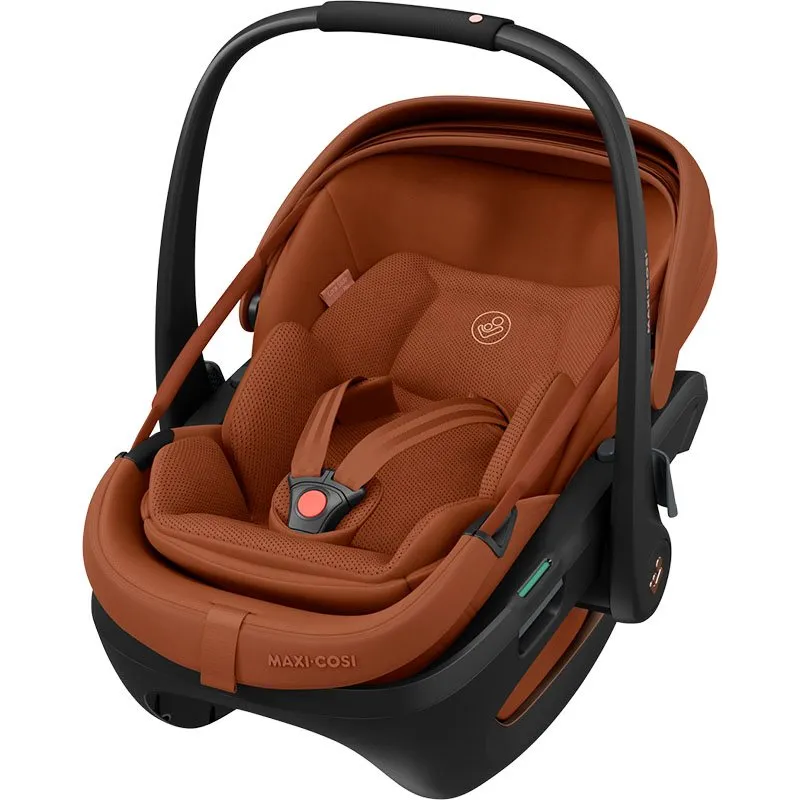 Coral Slide Pro Babyskydd inkl. Familyfix Slide Pro Base - Copper Terra