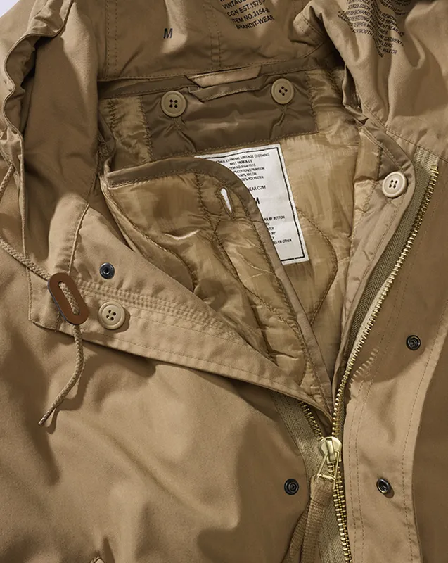 Brandit M51 US Parka Jacka Beige (#5637)
