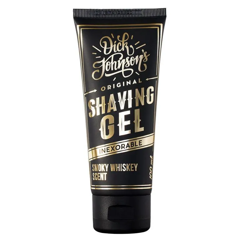 Dick Johnson Excuse My French Shaving Gel Inexorable Smoky Whiskey 100 ml