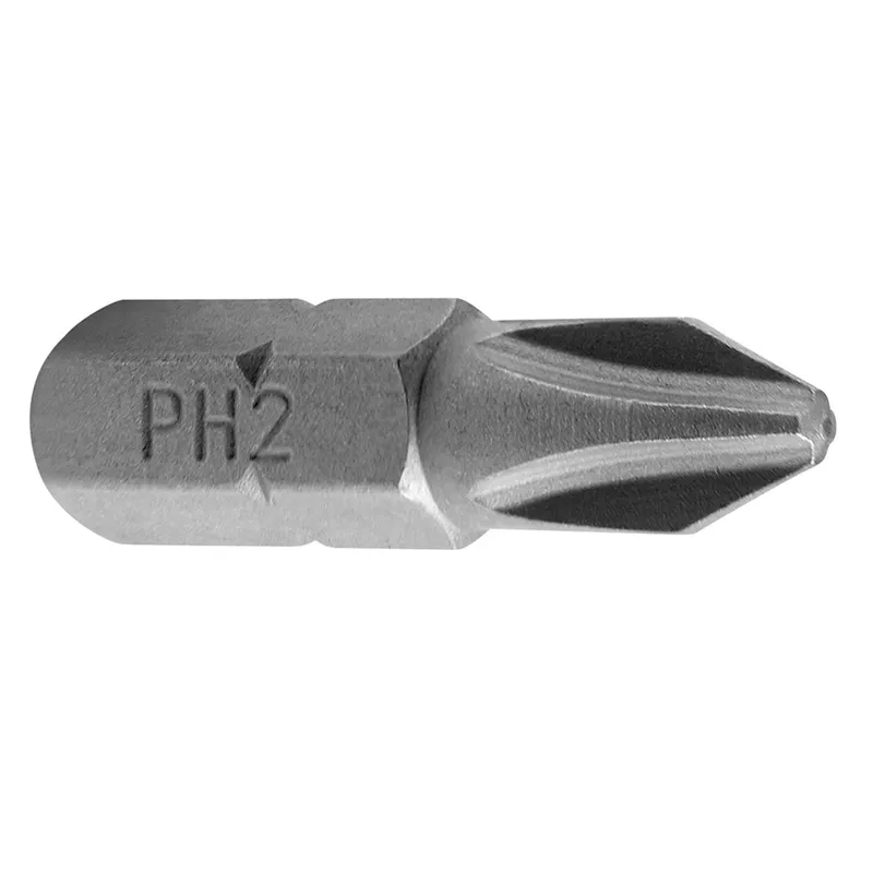 Ironside 201633 Bits phillips, 1/4″, 25 mm, 10-pack PH2