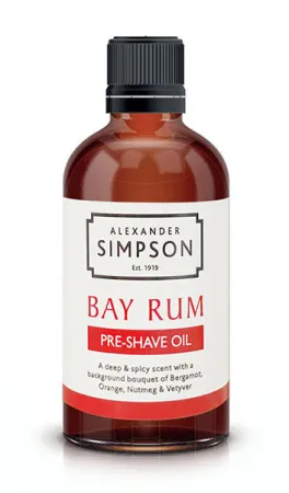 Bay Rum Pre Shave Oil