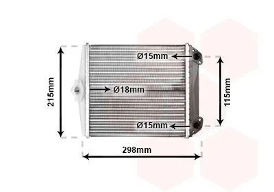 Värmepaket VAN WEZEL 30006171