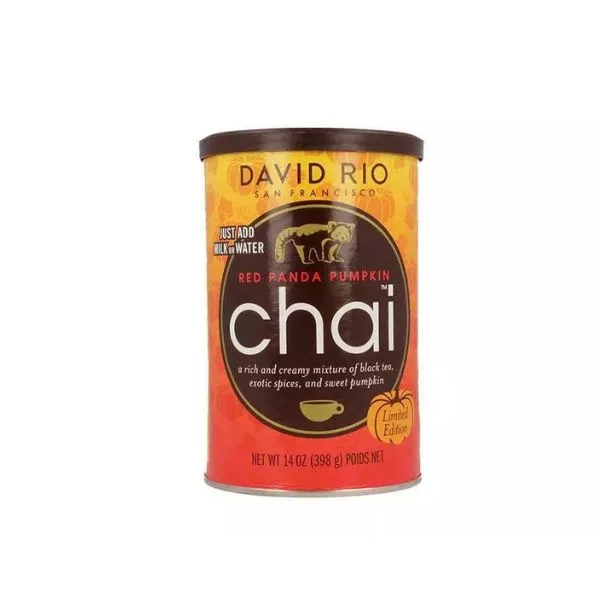 David Rio Red Panda Chai Pumpkin 398g